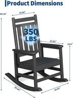 Rocking Chair Outdoor Set of 2 - Image 2