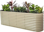 32" Extra Tall Raised Garden Bed Kits, 3.5 x 6.5 x 2.7ft Deep Root 9 in 1 by VegoGarden
