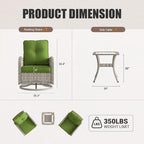 9-Piece Outdoor Patio Furniture Set - Image 7