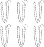 YINGFENG 6 Pack 19.7 Inch Silver Hanging Chain by YINGFENG