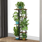 LINZINAR Plant Stand 5 Tier 6 Plant Multiple Flower Rack Holder Shelves Rack - Image 3