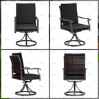 LEVELEVE 5 Piece Outdoor Patio Dining Set - Image 4