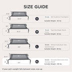 Bedsure Outdoor Elevated XL Dog Bed, Portable Indoor & Outdoor Cooling Raised - Image 6