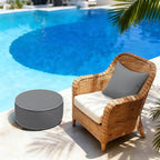 LVTXIII Outdoor/Indoor Inflatable Ottoman, Portable Round Pouf Ottoman - Image 6