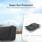 Patio Furniture Covers, Heavy Duty Outdoor Furniture Cover Waterproof, - Image 4