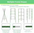 Riare 4 Pack 4 FT Tomato Cages for Garden- 48inches Heavy Duty Tomato Stakes - Image 5