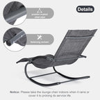 Outdoor Lounge Chairs with Removable Pillow, Pool Chaise Lounge Chairs Set of 2 - Image 5