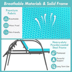 Giantex 2 Pack Patio Lounge Chair, Outdoor Chaise Lounge - Image 4