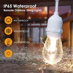 Mlambert 3 Color Outdoor LED Dimmable String Lights - Image 3
