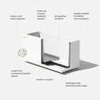 Veradek Block Series Long Box Planter - Image 2