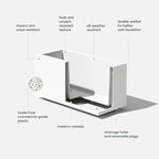 Veradek Block Series Long Box Planter - Image 2