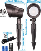 LEONLITE Low Voltage LED Landscape Spotlight, 5W 12V Pathway Lights Outdoor - Image 7
