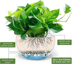 Dexceder 10.5 Inch Large Self Watering Hanging Planters Indoor Outdoor - Image 2