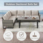 Patio Sectional Furniture Set - Image 4