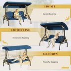 3-in-1 Convertible Outdoor Swing - Image 2