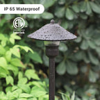 EDISHINE Low Voltage Pathway Lights, 3W 150 LM 3000K 16.5“ Tall LED Landscape - Image 3