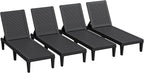 Greesum Outdoor Chaise Lounge Chairs Set of 4 by BuynowfromGreesum