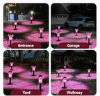 Easter Solar Pathway Lights Outdoor Decorative 4 Pack, Valentines Day Halloween - Image 6