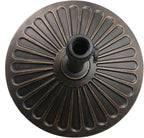 Sunnyglade 18" 30.2-lbs Heavy Duty Round Antiqued Umbrella Base - Image 2