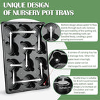12 Cell Round Nursery Pot Trays Thickened Durable Seedling Pots Shuttle - Image 3