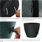 12 Inch Large Self Watering Pots, Flower Pots - Image 4