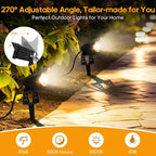 Dusk to Dawn Outdoor Lighting, 15W Spot Lights Outdoor - Image 6