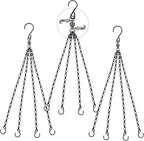 Heybe Swivel Hanging Basket Chains 23 Inches 4 Leads Hanging Chains Flower Pot by Heybe