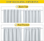 NICETOWN Blackout Outdoor Curtains - Image 4