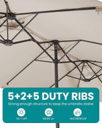 SERWALL 8-Piece Patio Dining Sets - Image 2
