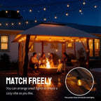 CROWN SHADES 11X11 Outdoor Pop Up Gazebo Base 10X10 Patio Gazebos Patented - Image 7
