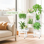 iDavosic.ly 8 Tier Folding Plant Stand Indoor Outdoor - Image 7
