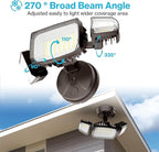 Olafus 80W Flood Lights Outdoor, Switch Controlled 8000LM LED Security Lights - Image 6