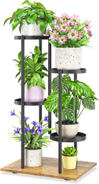 iDavosic.ly 4 Tier Plant Stand Indoor Outdoor, Tiered Corner Multiple Flower by iDavosicly