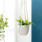 Mkono 43 Inch Macrame Plant Hanger Large - Image 2
