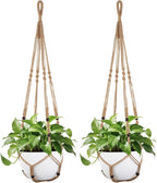 Mkono 43 Inch Macrame Plant Hanger Large by Mkono