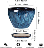 Ceramic Modern Glaze Succulent Planter Pot - Image 2