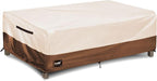 JinHrtoyi Patio Coffee Table Cover, 42Wx26Dx16H Inches 100% Waterproof Heavy by JinHrtoyiFurnitureCovers