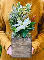 Wooden Planter Box, Rustic Barn Wood - Image 6
