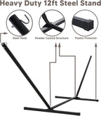 SUNCREAT 55 Inch Extra Large Double Hammock - Image 7