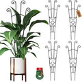 32.6in Plant Trellis for Climbing Plants Indoor, Expandable Large Metal Trellis by Xeeol