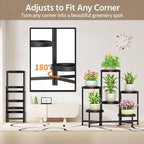 LASZOLA 6 Tiered Folding Plant Stand Indoor - Image 4