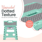 Delxo Folding Step Stool 13 Inch Non-Slip Foldable Stools - Image 6