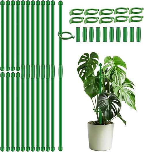 20Pcs Plant Support Stakes 17 inch SupKing Garden Orchid Sticks Extended to 3ft by SupKing