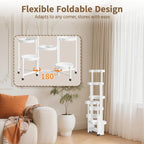 LASZOLA 7 Tiered Folding Tall Plant Stand Indoor - Image 2