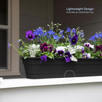 Bloem Dura Cotta Window Box Planter: 30" - Image 2