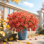 Fall Outdoor Artificial Flowers 16 Bundles - Image 5