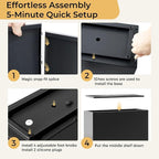 Tall & Long Metal Divider Planter 30W x 11D x 24H, Easy 5-Min Assembly - Image 5