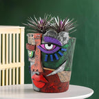 TOZLU Picasso Brutalist Beauty Face Flower Pot - Image 5