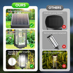 Solar Pathway Lights Outdoor, 6 Pack Upgraded Solar Lights Outdoor Waterproof - Image 7