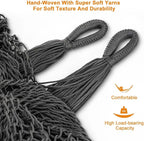 Lazy Daze Hammocks Handwoven Mayan Hammock, 10.5 FT Soft Rope Double Hammocks - Image 3